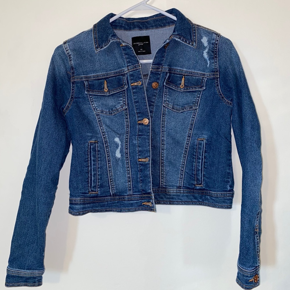 EXCELLENT CONDITION- Dark Blue Jean Jacket